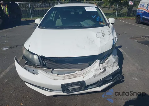 2013 Honda Civic Lx z USA, uszkodzony, nr VIN 19XFB2F5XDE240012